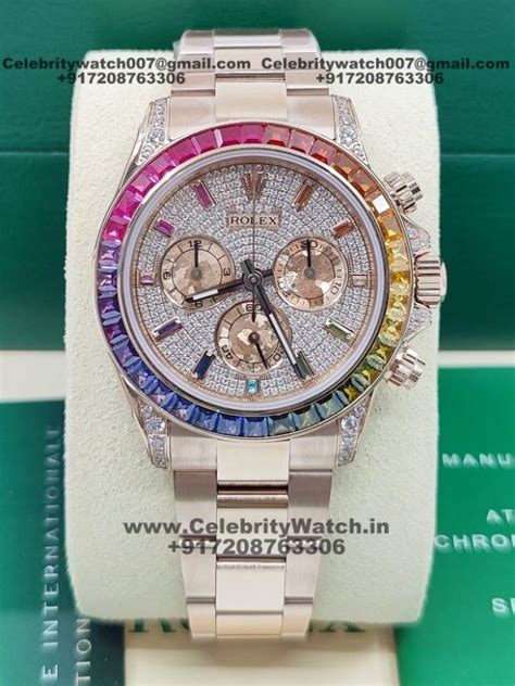 sourses for replica rolex rainbow watches